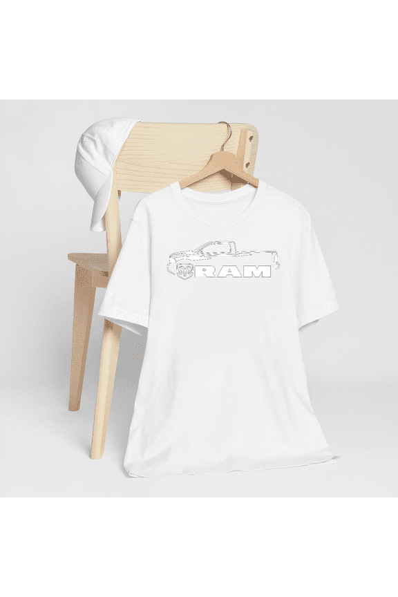 Rare RAM Logo Men's T-Shirt American Size T-Shirt-TH66860