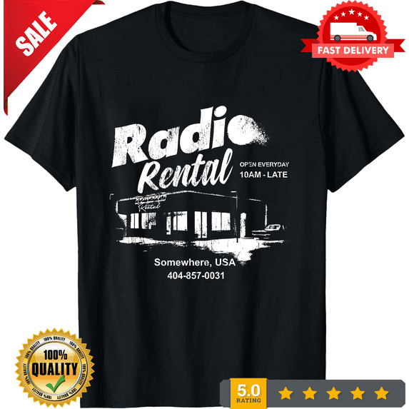 Rare Radio Rental Open Late Horror Podcast Fan T-Shirt, LIMITED EDITION-TH69873