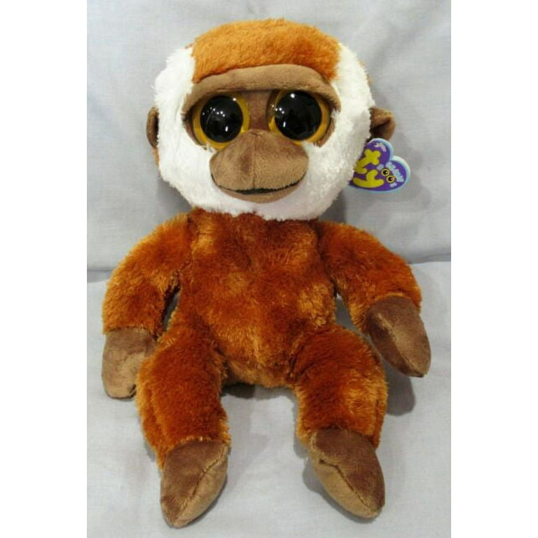 Rare Retired Ty 2012 Bongo the Monkey Beanie Boo Boos 9