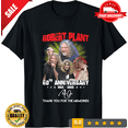 thumbnail image 1 of Rare Robert Plant 60Th Anniversary T-Shirt 1965-2025 Thank You For The Memories, LIMITED EDITION-TH66949, 1 of 2