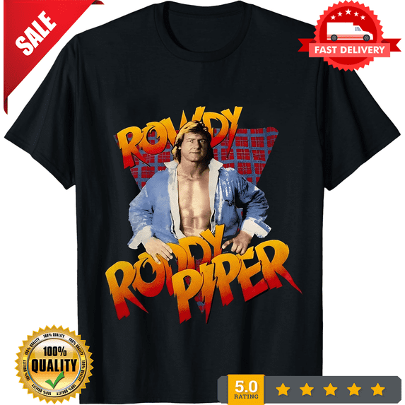 Rare Rowdy Roddy Piper 1991 For Fans Vintage T-Shirt, LIMITED EDITION-TH73737