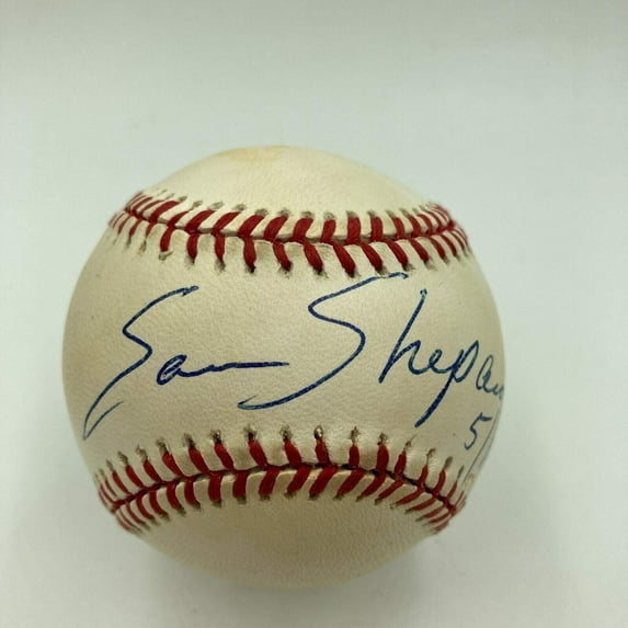 Rare Sam Shepard Signed Autographed Major League Baseball Movie Star JSA COA