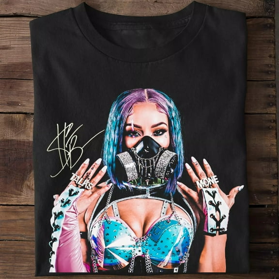 Rare Sasha Banks Short Sleeve Gift For Fan