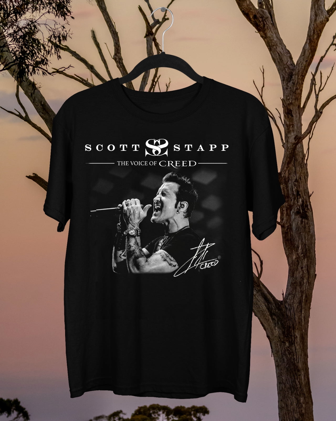 Rare Scott Stapp Creed Band Signature Collection Gift For