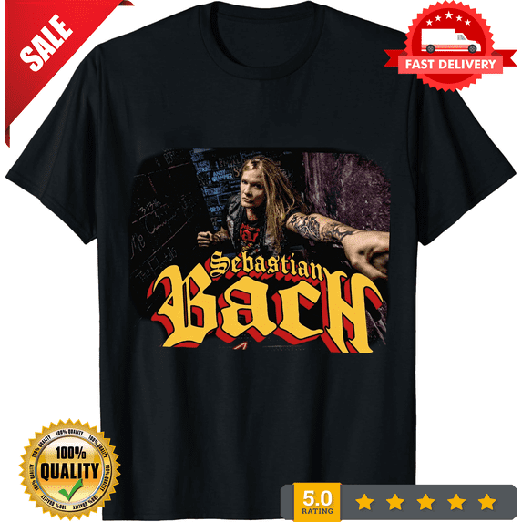Rare Sebastian Bach Black unisex Shirt S-234XL Gift family B266, NEW INSTOCK-TH75866