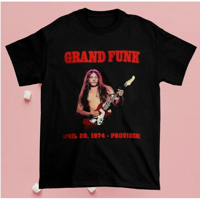 Rare Singer Grand Funk Railroad Gift fans Black unisex Shirt - Walmart.com