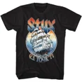 thumbnail image 1 of Rare Styx Band On Tour 77 Collection Unisex T-shirt For Fan, 1 of 5