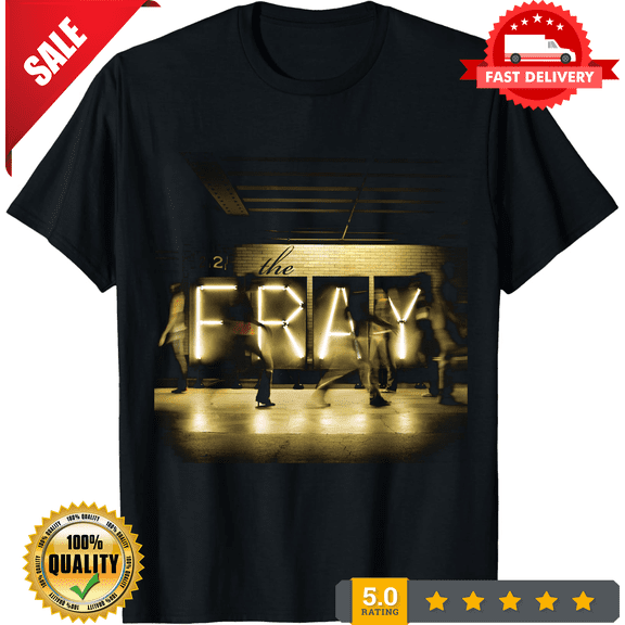 Rare The Fray Band The Fray Self Titled Black Cotton T Shirt Full Size S-5XL, LIMITED EDITION-TH74923