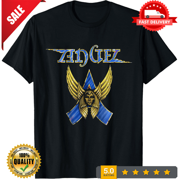 Rare Vintage 1975 Angel band Angel Album T shirt Frank DiMino, Punky Meadows, Gregg, LIMITED EDITION-TH74936