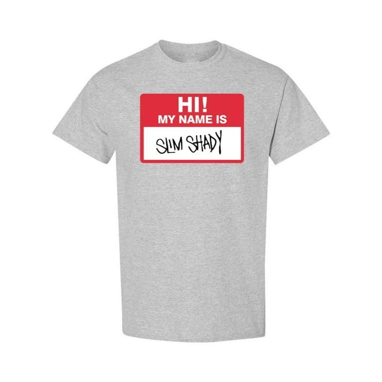 Rare Vintage 90s Eminem Hi! my name is slim shady promo tshirt