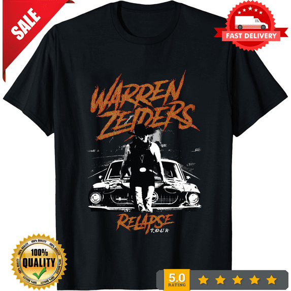 Rare Warren Zeiders Relapse Lies & Betrayal Tour 2025 T-Shirt, LIMITED EDITION-TH66777