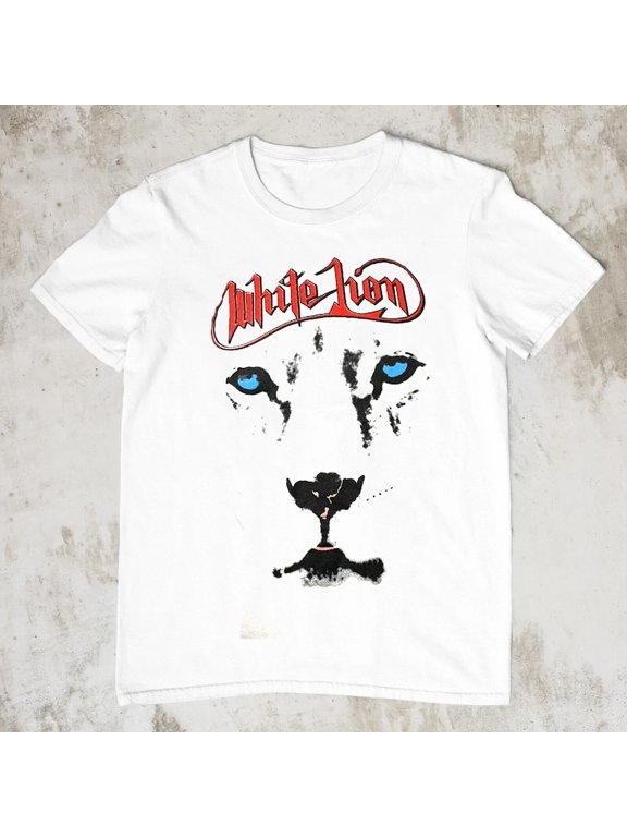 Rare White Lion Pride T-shirt Gift For Fans Unisex S-235XL T-Shirt 5HRB42