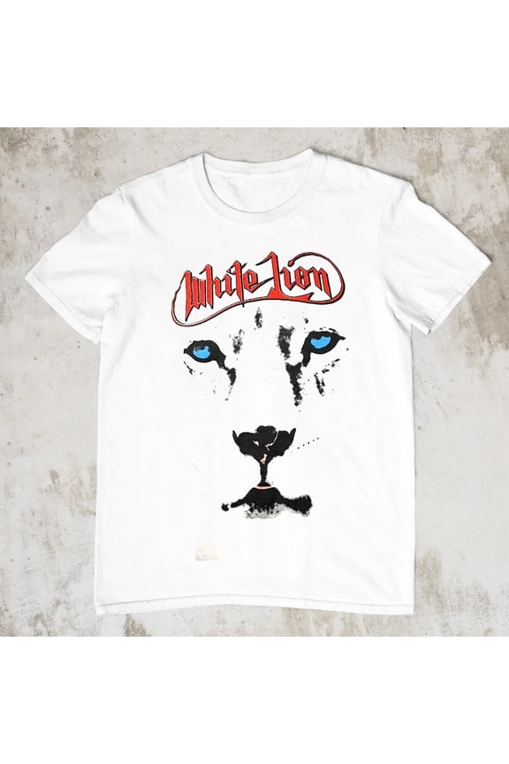 Rare White Lion Pride T-shirt Gift For Fans Unisex S-235XL T-Shirt 5HRB42