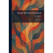 Rare Witter Bynner Indian Earth, Paperback
