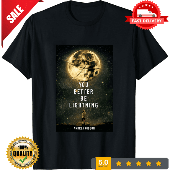 Rare You Better Be Lightning Gibson, Andrea Shirt Black PA009, ULTRA LIMITED-TH70450