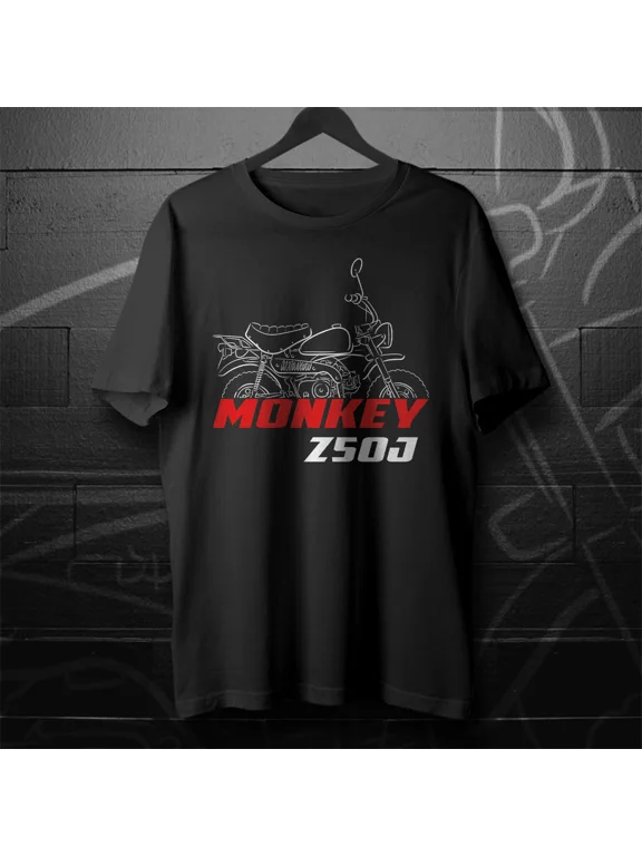 Rare Z50J Monkey 1978-2017 - Motorcycle T-Shirt for Riders