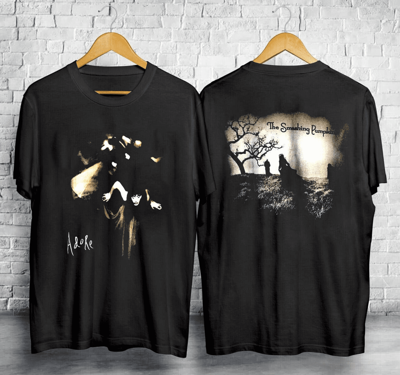 Rare vintage The Smashing Pumpkins adore 90s band tour concert t 