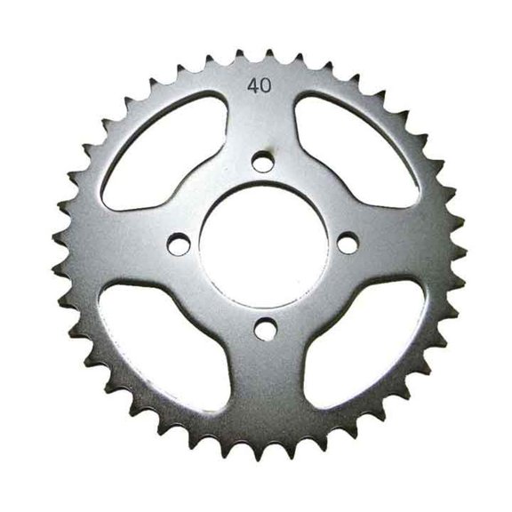 Rareelectrical 40T Rear Sprocket 520 Chain Kawasaki LT 160 / LT 230 / LT 250 / LT-F 230 / 85-08