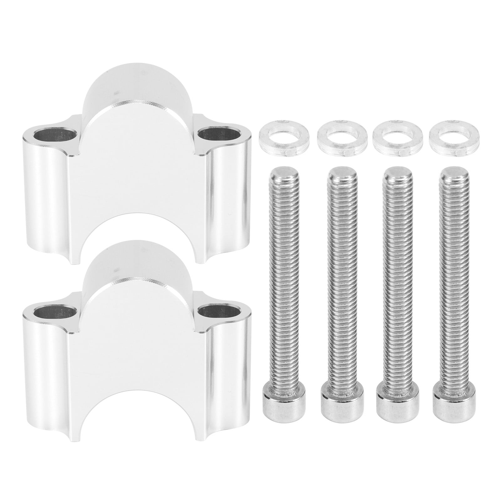 Rarida 7/8in 30mm Handlebar Risers Clamp Bars Kit Universal Parts for ...