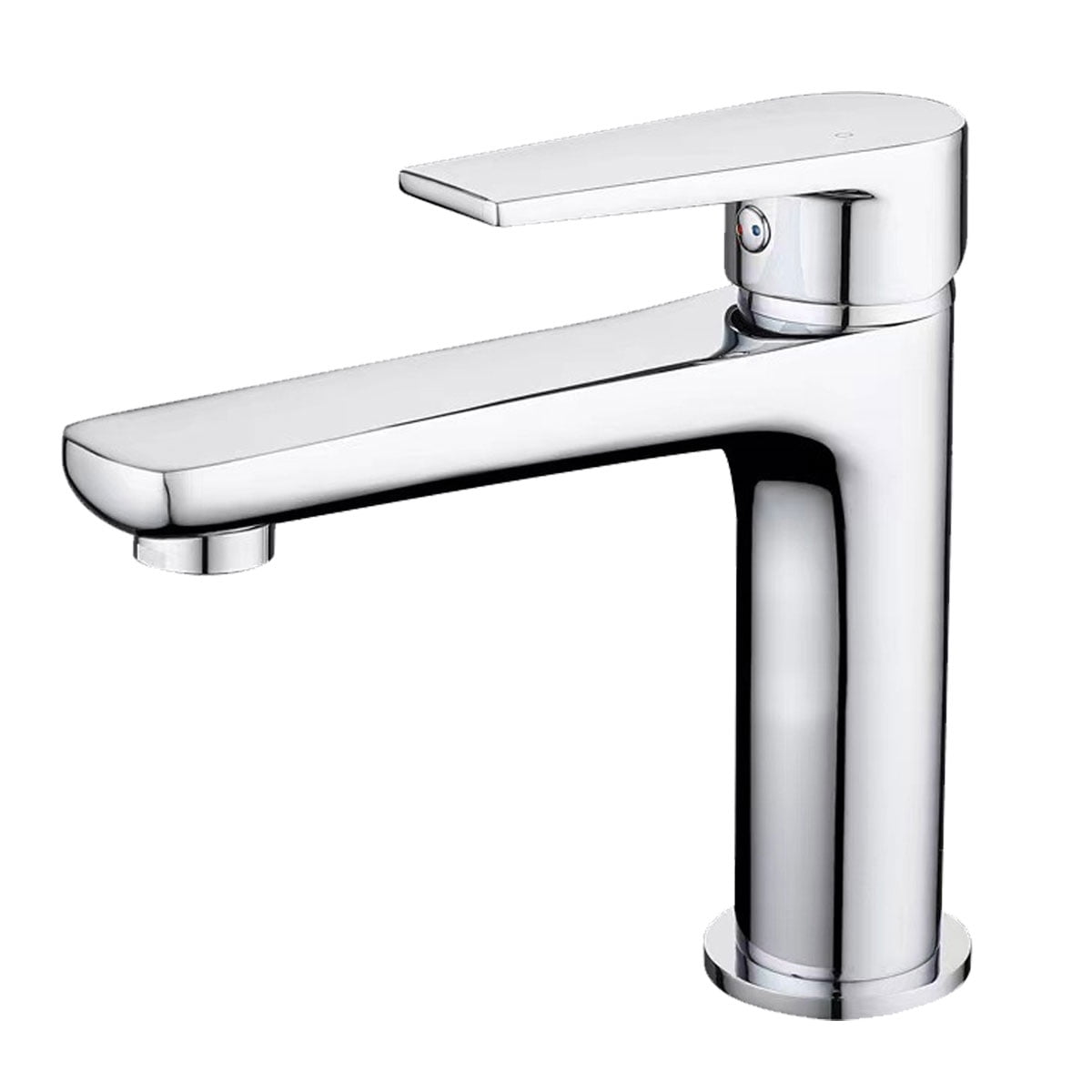 Rarida One Hole Sink Vanity Fixture for Efficient Style Modern Single Handle Chrome Bathroom Faucet