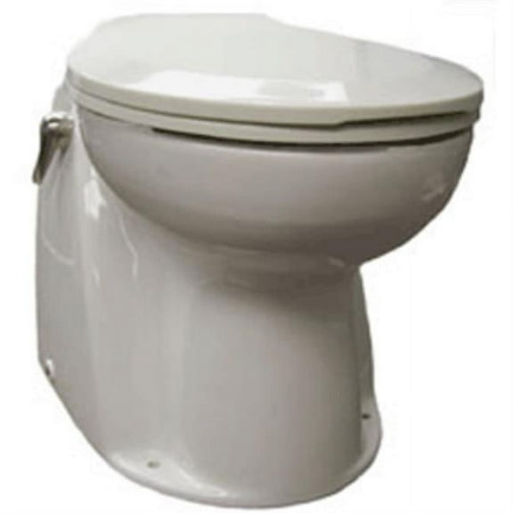 Raritan Atlantes Freedom w/Vortex-Vac - Household Style - White - Remote Intake Pump - Smart Toilet Control - 12v