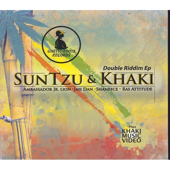 Ras Attitude Jah Dan Jr Lion - Suntzu Khaki Double Riddim - 804879185222 - CD