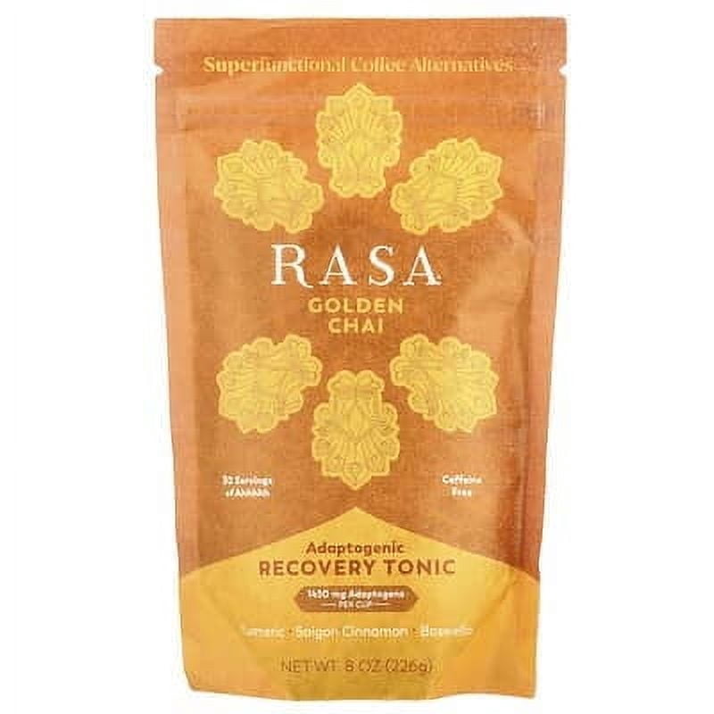 Rasa, Adaptogenic Recovery Tonic, Golden Chai, 8 oz - Walmart.com