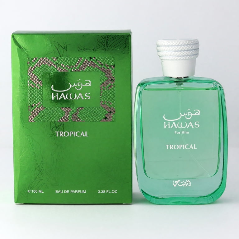 Rasasi Men's Hawas Tropical EDP Spray 3.3 oz Fragrances - Walmart.com