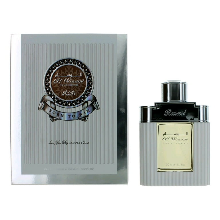 Rasasi Al Wisam Born to Win Perfume, 3.33 oz EDP Spray