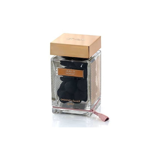 Rasasi Qasamat Morhaf Oud Moattar Bakhoor, Unisex Perfumes - 50 ML (1.7 oz)