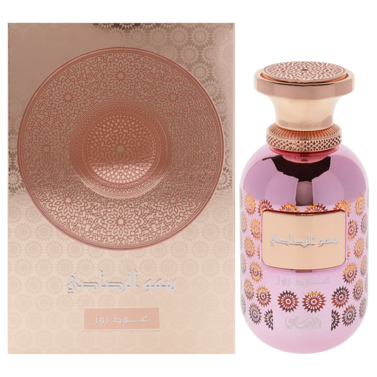 Rasasi Oud Rose Eau De Parfum Spray (Unisex) By Rasasi - 3.38 oz Rasasi Oud Rose Eau De Parfum Spray (Unisex) By Rasasi - 3.38 oz