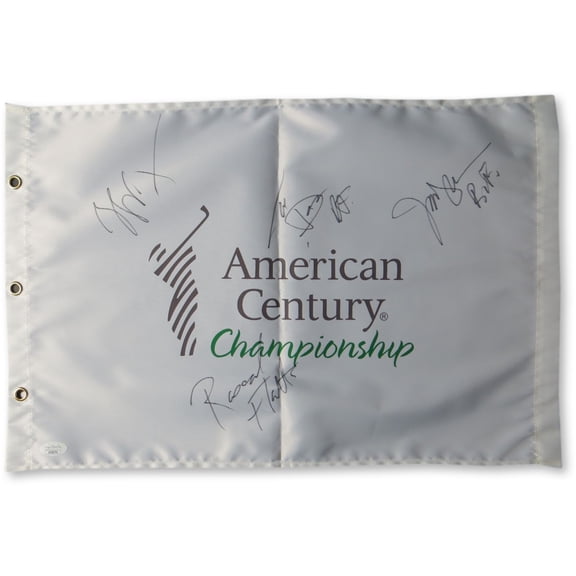 Rascal Flatts Band Signed Autograph Golf Flag LeVox Rooney DeMarcus JSA GG68794