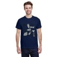 thumbnail image 1 of Rascal Flatts Bless The Broken Road Country Music Fan Unisex T-Shirt, for men & women, up to size 5XL, 1 of 3