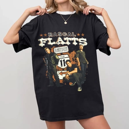 Rascal Flatts Tour 2011 Concert T-Shirt, The unisex soft-style t-shirt, custom TEE Beautiful