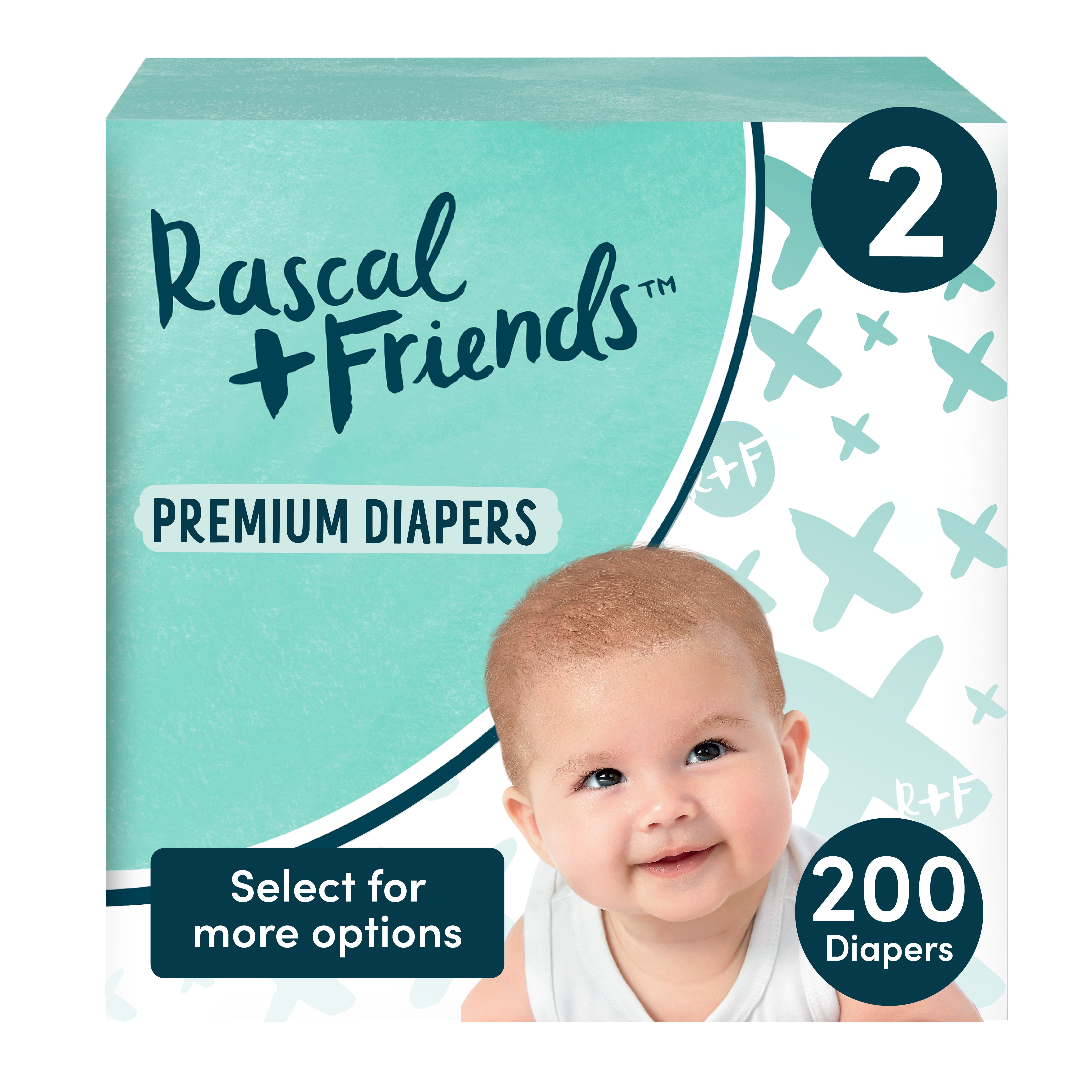 Rascal & Friends Premium Nappy Pants Size 7 22 Pack