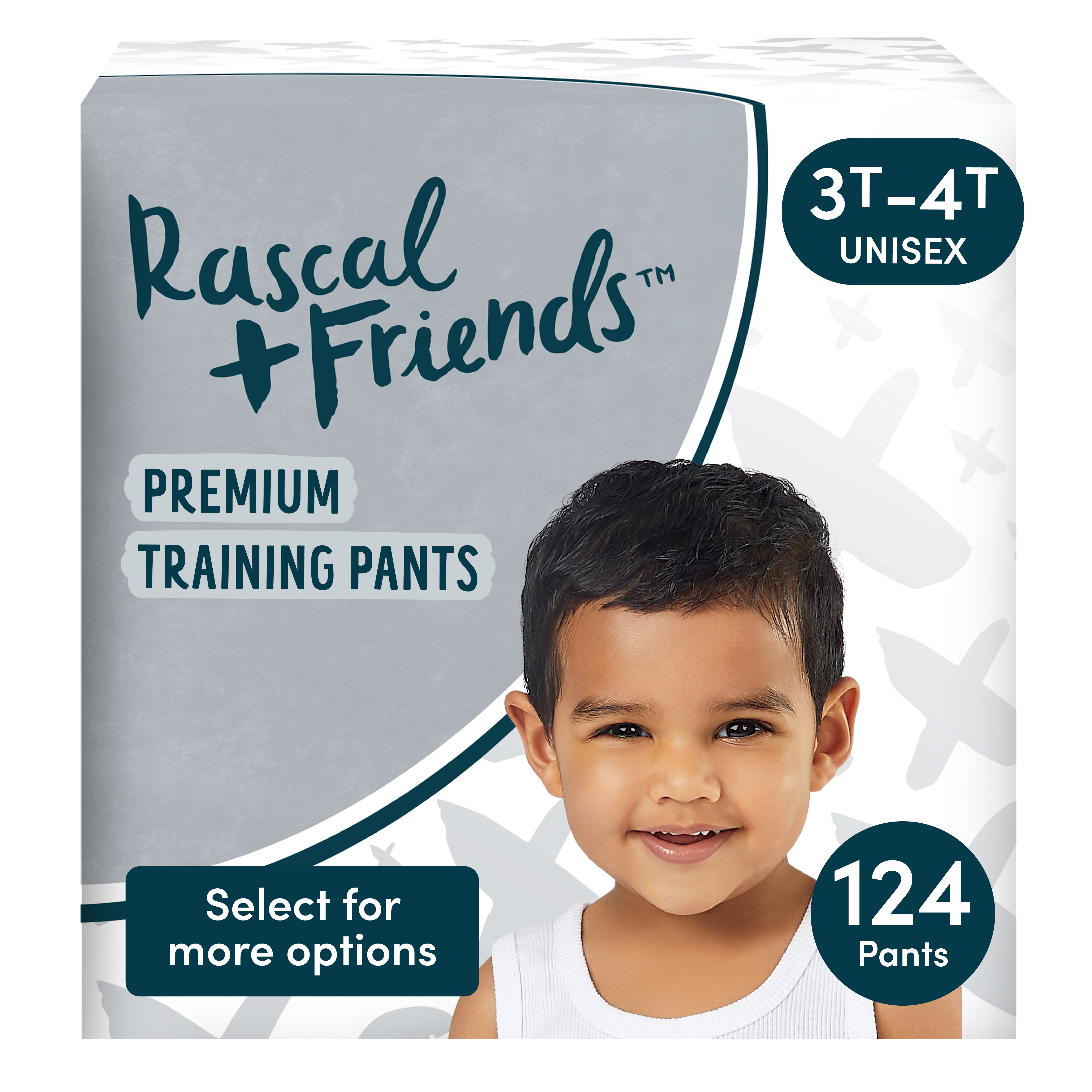 Rascal + Friends Premium Training Pants 3T-4T, 124 Count (Select for More  Options)