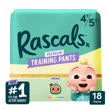 Rascal + Friends Training Pants Size 2T-3T 25 Count