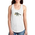 thumbnail image 1 of Rascally Raccoon Iii Racerback Tank Women -Victoria Barnes Designs, Female Small, 1 of 4