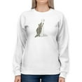 thumbnail image 1 of Rascally Raccoon Iv Sweatshirt Women -Victoria Barnes Designs, Female 3X-Large, 1 of 4