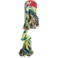 thumbnail image 1 of Rascals 2 Knot 9" Rope Tug Dog Toy-yello, 1 of 2