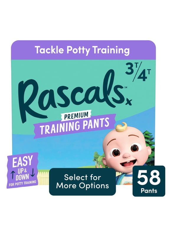 Premium CoComelon Absorbent Potty Training Pants 3T-4T, 58 Count