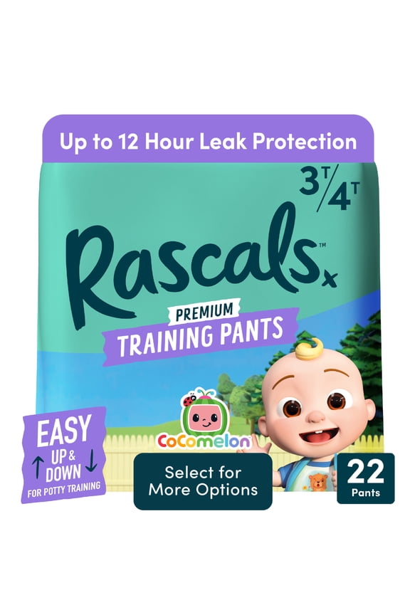 Premium CoComelon Absorbent Potty Training Pants 3T-4T, 22 Count