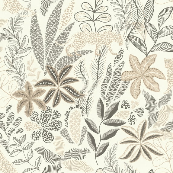 Rasch Alani Neutral Tropical Wallpaper