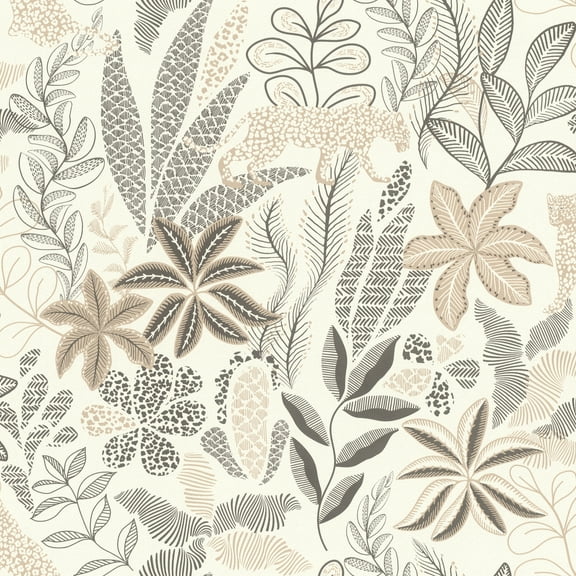 Rasch Alani Neutral Tropical Wallpaper
