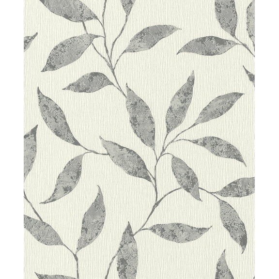 Rasch Amble Light Grey Vine Wallpaper