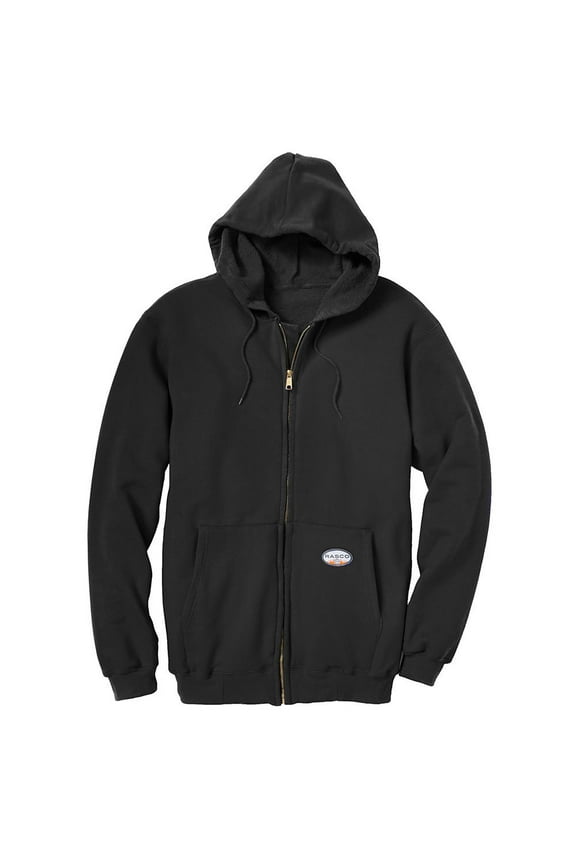 Mens Rasco FR Full Zip Hoodie XXL Black