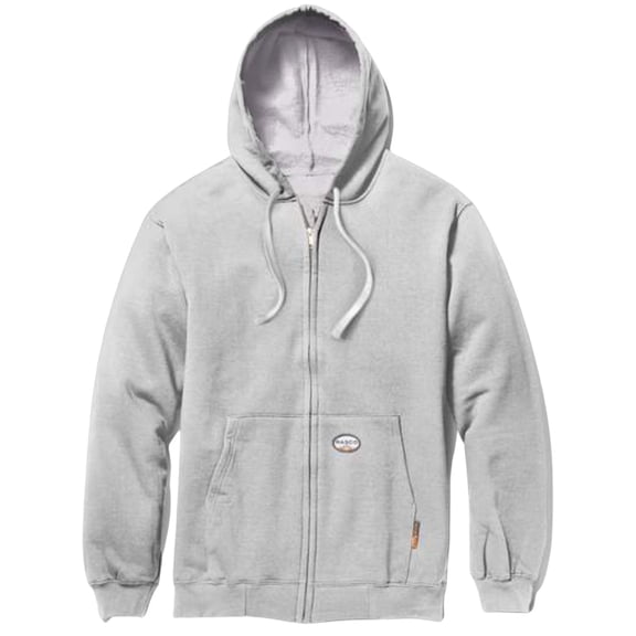 Rasco Men's Men'S Fr Zip Up Hoodie Big Grey 4X