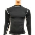 thumbnail image 1 of Rash Guard Color Black Full Sleeve Size 3XL NO Logo Sparring Fitness Rash Guards Grappling, Kickboxing Rash Guards, Fighting, Muay Thai Training Rash Guards, 1 of 7