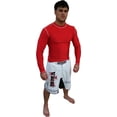 thumbnail image 1 of Rash Guard Color Red Full Sleeve Size S NO Logo Sparring Fitness Rash Guards Sports Wear Grappling, Kickboxing Rash Guards, Fighting, Muay Thai Training Rash Guards, 1 of 1