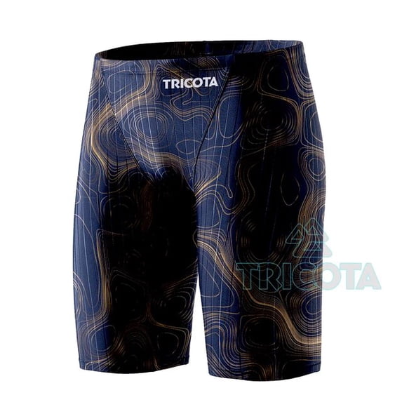 Rash Guard Men Swim Shorts Jammer Endurance Athletic Training Swimsuit Racing Swimming Wear Beach Shorts Trunks Surfing Lycra